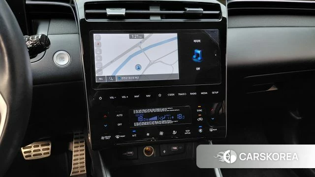 Hyundai Tucson Hybrid (NX4) 2023 Белый из Кореи, фото 4