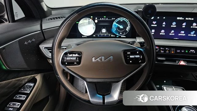 Kia K8 Hybrid 2021 Черный из Кореи, фото 4