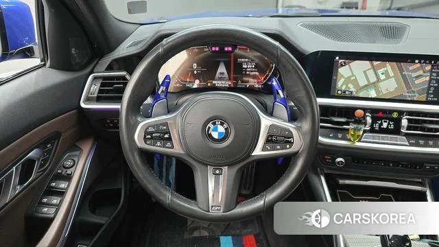 BMW 3 Series (G20) 2020 Синий из Кореи, фото 4