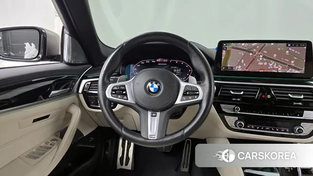 BMW 5 Series (G30) 2022 Черный из Кореи, фото 4