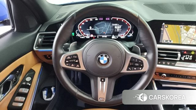 BMW 3 Series (G20) 2022 Синий из Кореи, фото 4