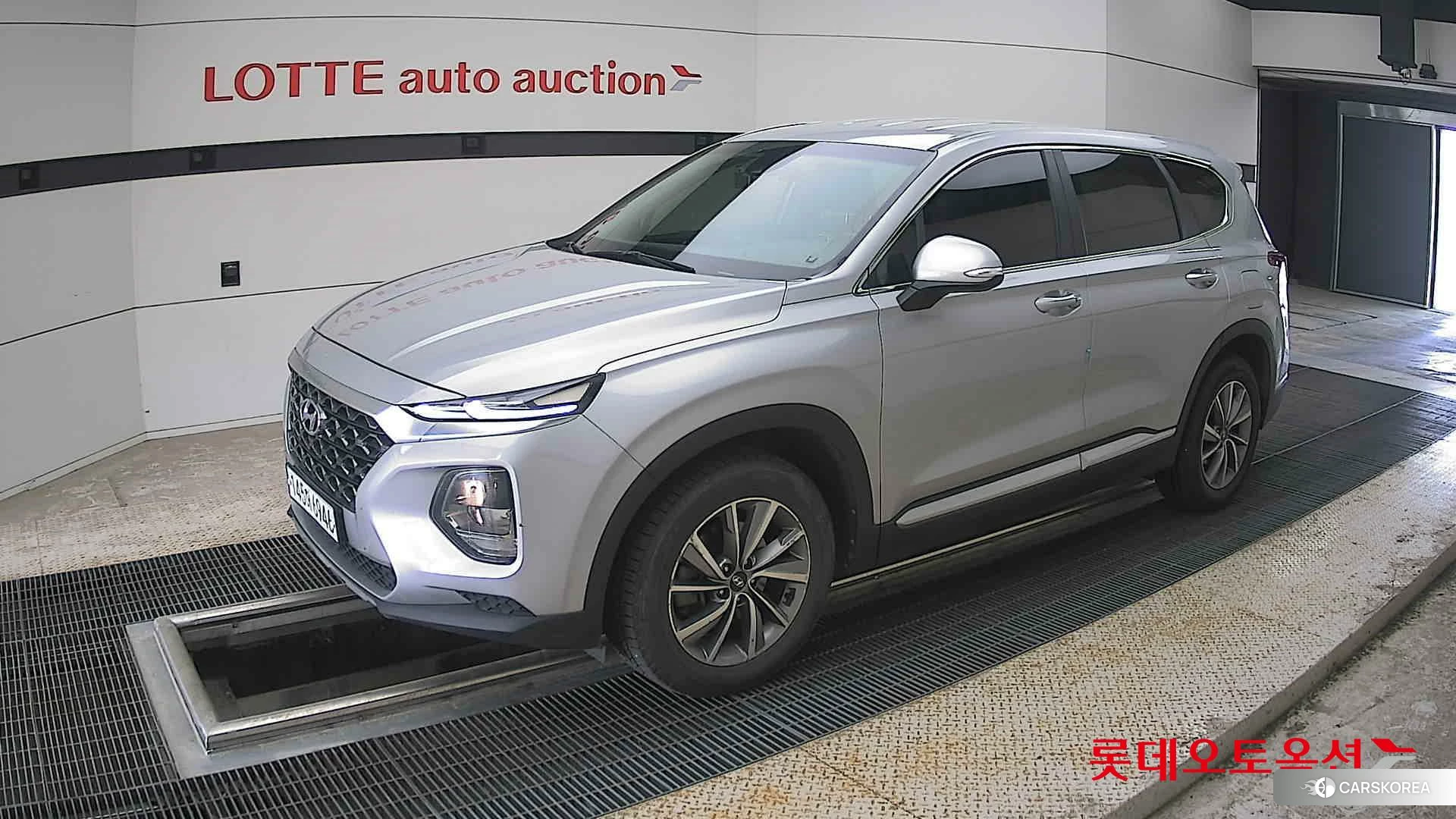 Hyundai Santa Fe 2020 Typhoon Silver из Кореи, фото 4
