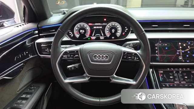 Audi A8 (D5) 2021 Черный из Кореи, фото 4