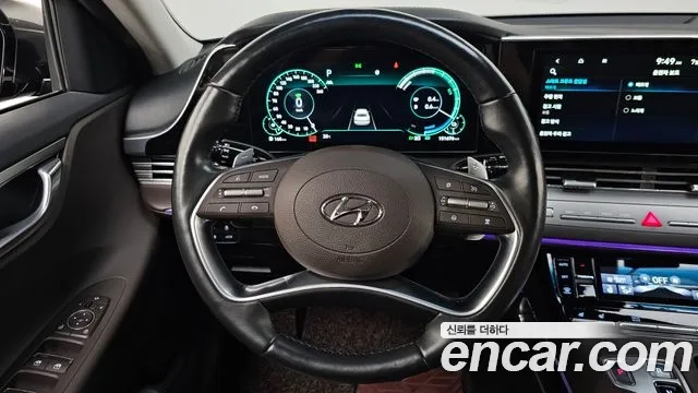 Hyundai The New Grandeur IG Hybrid 2020 Серый из Кореи, фото 4