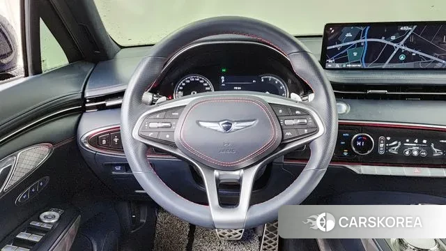 Genesis GV70 2022 Синий из Кореи, фото 4