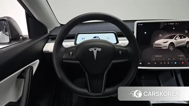 Tesla Model Y 2022 Белый из Кореи, фото 4