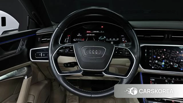 Audi A7 (4K) 2022 Белый из Кореи, фото 4