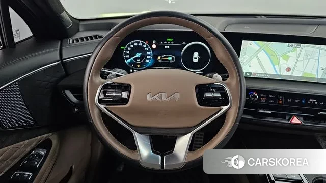 Kia K8 Hybrid 2023 Черный из Кореи, фото 4