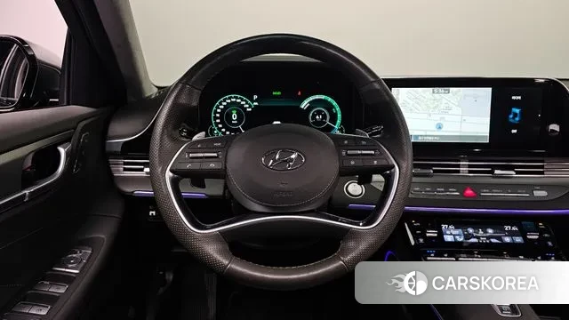 Hyundai The New Grandeur IG Hybrid 2020 Серый из Кореи, фото 4