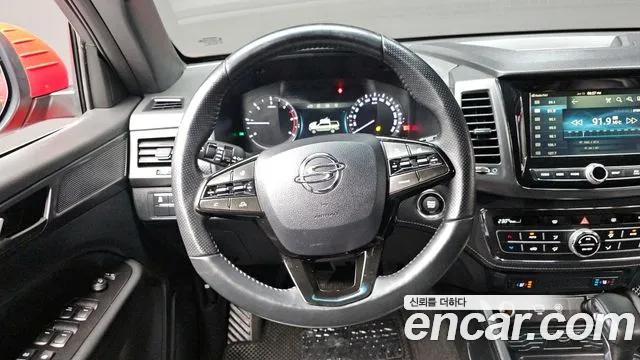 Ssangyong The New Rexton Sports Cannes 2021 Красный из Кореи, фото 4