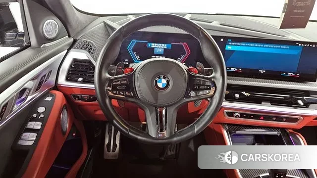 BMW XM (G09) 2023 Небесно-голубой из Кореи, фото 4