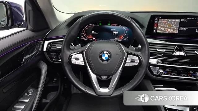BMW 5 Series (G30) 2019 Синий из Кореи, фото 4