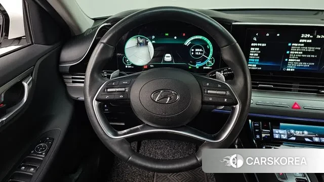 Hyundai The New Grandeur IG Hybrid 2021 Белый из Кореи, фото 4