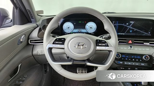 Hyundai Avante Hybrid (CN7) 2022 Серый из Кореи, фото 4