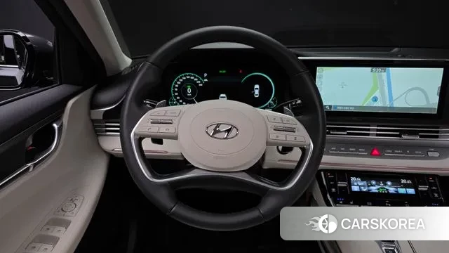 Hyundai The New Grandeur IG Hybrid 2021 Серый из Кореи, фото 4