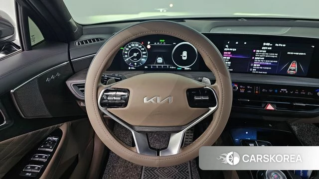 Kia K8 Hybrid 2022 Серебристо-серый из Кореи, фото 4