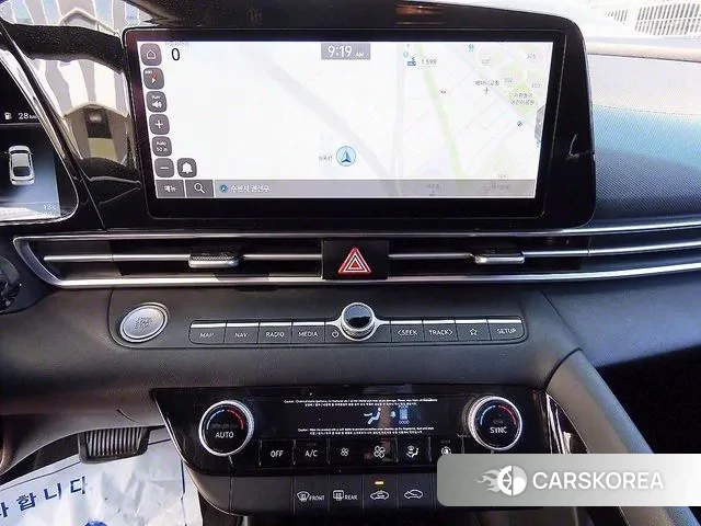 Hyundai Avante Hybrid (CN7) 2021 Белый из Кореи, фото 4