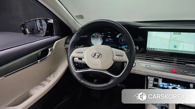 Hyundai The New Grandeur IG Hybrid 2022 Черный из Кореи, фото 4