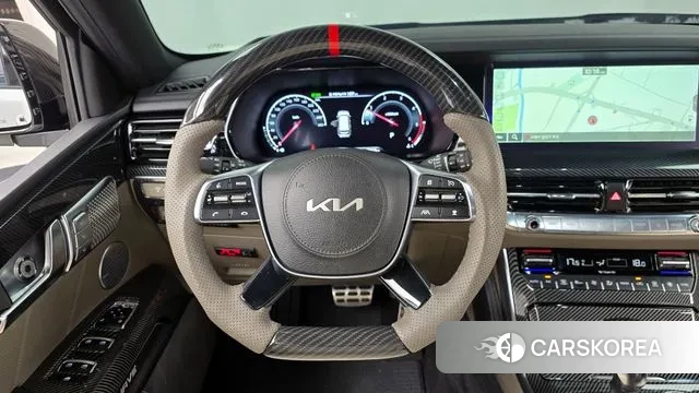 Kia Mohave Master 2022 Белый двухцветный из Кореи, фото 4
