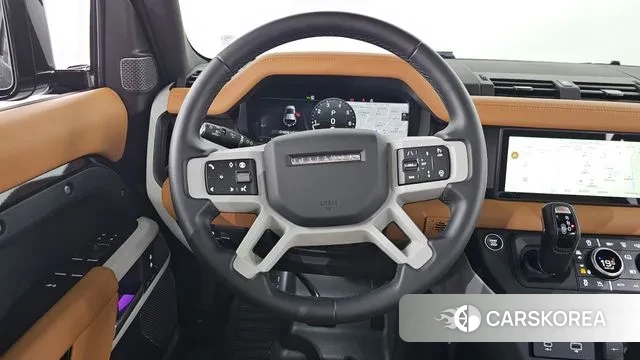 Land Rover Defender (L663) 2024 Черный из Кореи, фото 4