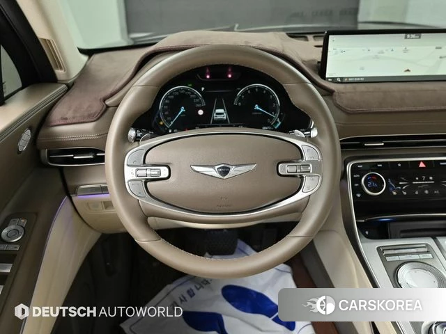 Genesis GV80 2022 Темно-зеленый из Кореи, фото 4