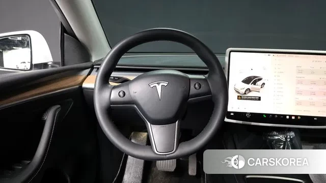 Tesla Model Y 2023 Белый из Кореи, фото 4