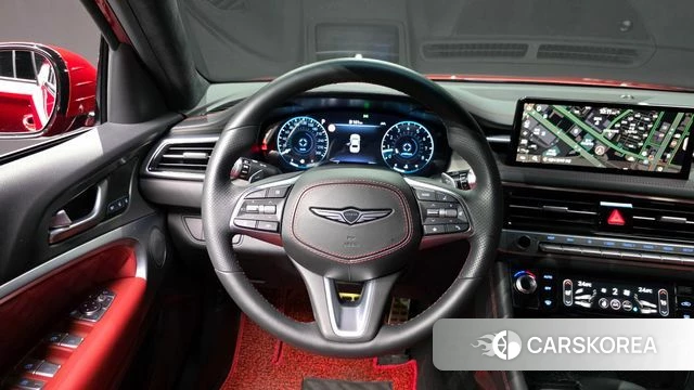 Genesis The New G70 2023 Красный из Кореи, фото 4