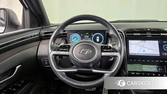 Hyundai Tucson Hybrid (NX4) 2020 Белый из Кореи, фото 4