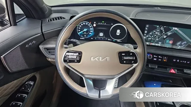 Kia K8 Hybrid 2022 Серый из Кореи, фото 4