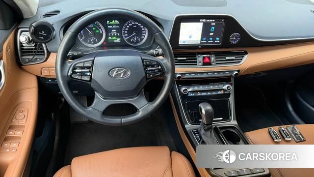 Hyundai Grandeur IG Hybrid 2018 Синий из Кореи, фото 4