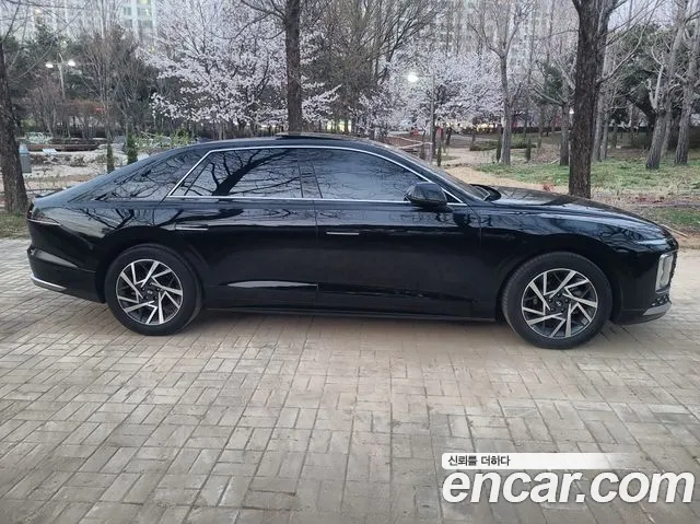 Hyundai Grandeur Hybrid (GN7) 2023 Черный из Кореи, фото 4
