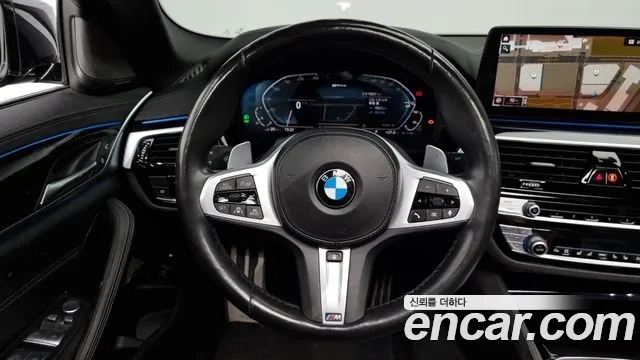 BMW 5 Series (G30) 2021 Черный из Кореи, фото 4