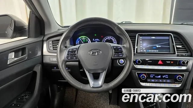 Hyundai Sonata New Rise Hybrid 2018 Серый из Кореи, фото 4