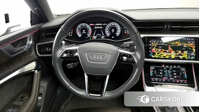 Audi A7 (4K) 2020 Белый из Кореи, фото 4