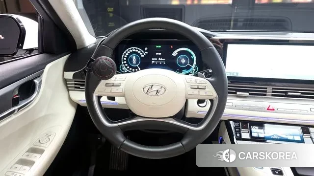 Hyundai The New Grandeur IG Hybrid 2022 Белый из Кореи, фото 4