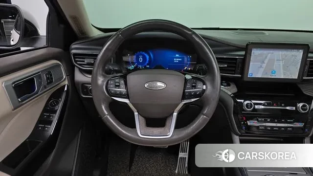 Ford Explorer 6th Generation 2021 Белый из Кореи, фото 4