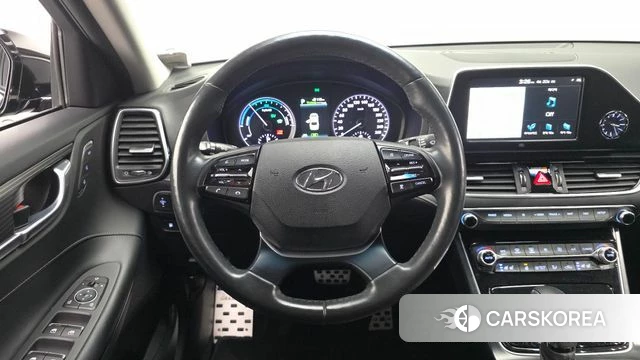 Hyundai Grandeur IG Hybrid 2018 Черный из Кореи, фото 4