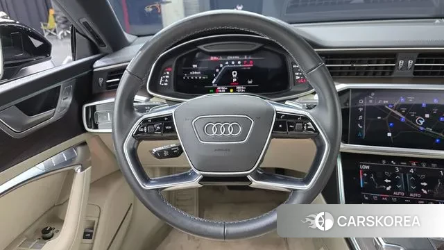 Audi A7 (4K) 2022 Белый из Кореи, фото 4