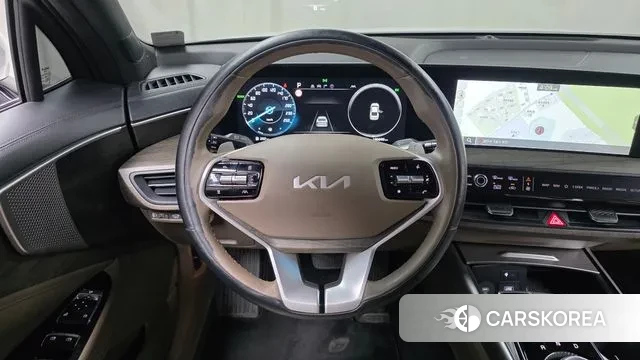 Kia K8 Hybrid 2023 Белый из Кореи, фото 4