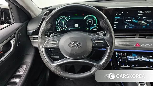 Hyundai The New Grandeur IG Hybrid 2020 Черный из Кореи, фото 4
