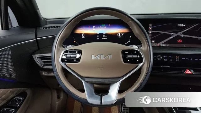 Kia K8 2021 Синий из Кореи, фото 4
