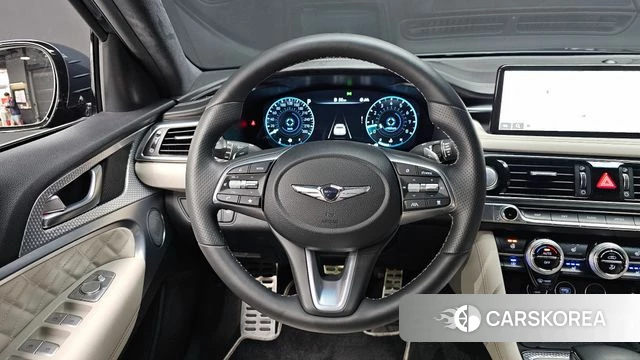 Genesis The New G70 2021 Синий из Кореи, фото 4