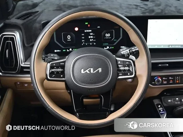 Kia The New Sorento 4th Generation 2024 Белый из Кореи, фото 4