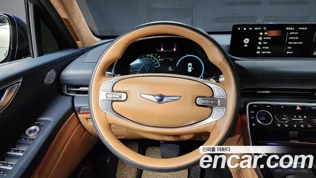 Genesis GV80 2021 Синий из Кореи, фото 4