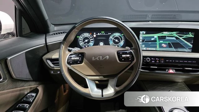 Kia K8 Hybrid 2023 Белый из Кореи, фото 4