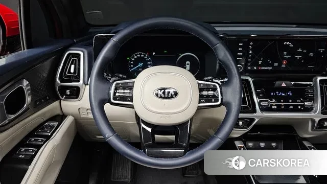 Kia Sorento 4th Generation 2021 Красный из Кореи, фото 4