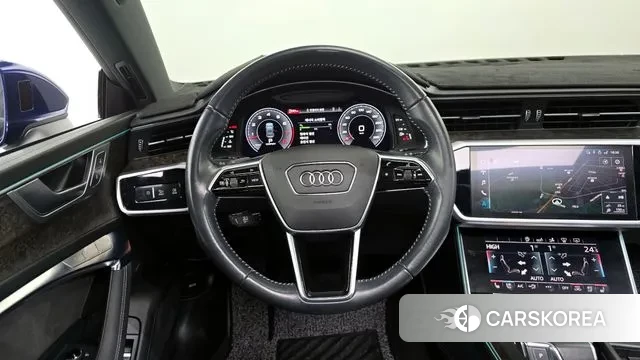 Audi A7 (4K) 2020 Синий из Кореи, фото 4