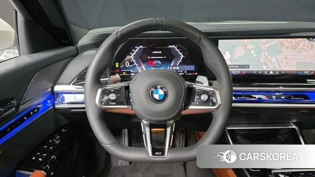 BMW 7 Series (G70) 2025 Черный из Кореи, фото 4