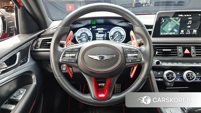 Genesis G70 2019 Красный из Кореи, фото 4