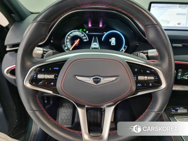 Genesis GV70 2021 Синий нефрит из Кореи, фото 4